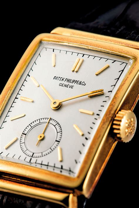 watches patek philippe gold rectangle|gold Patek Philippe for sale.